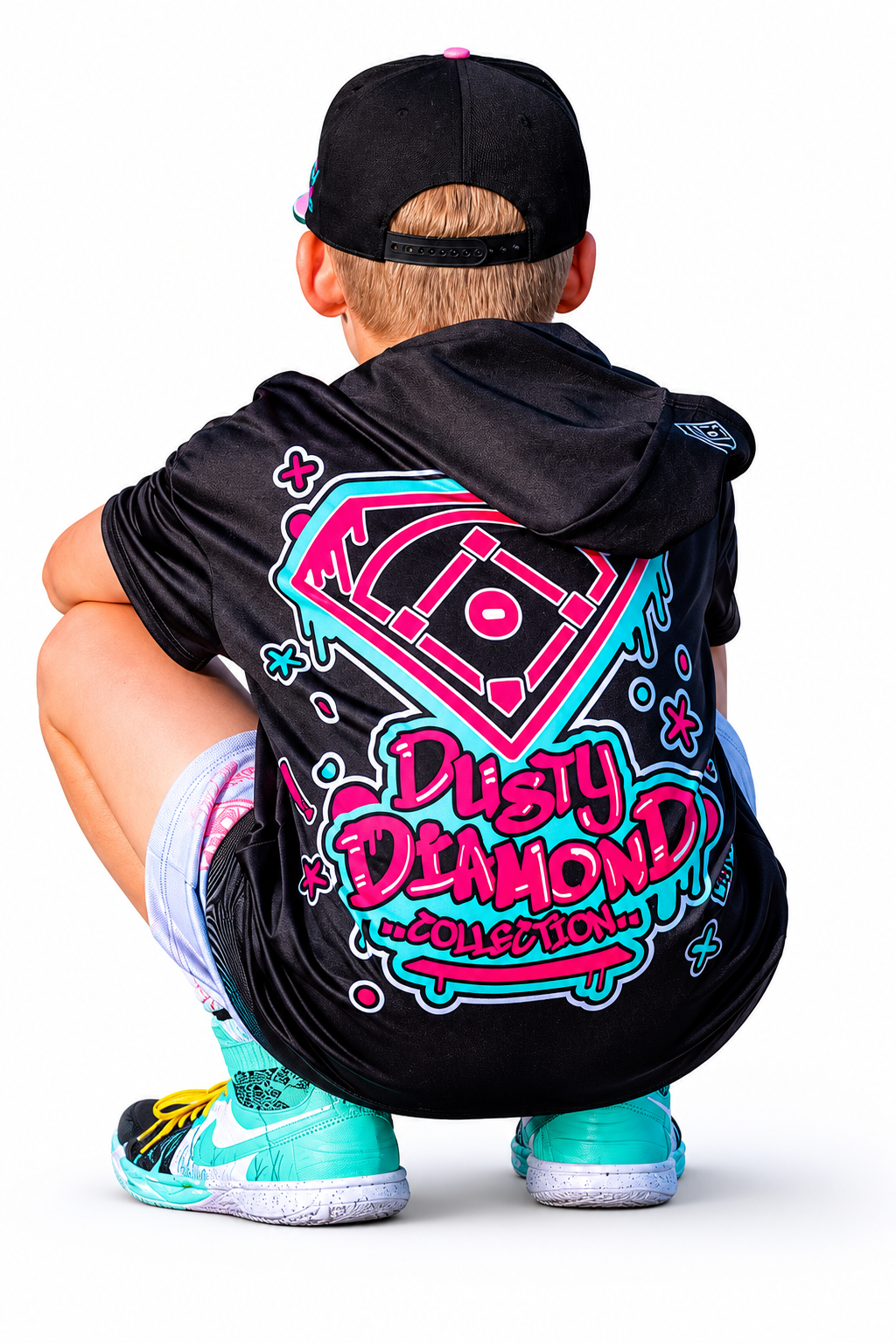 Black Graffiti Hoodie