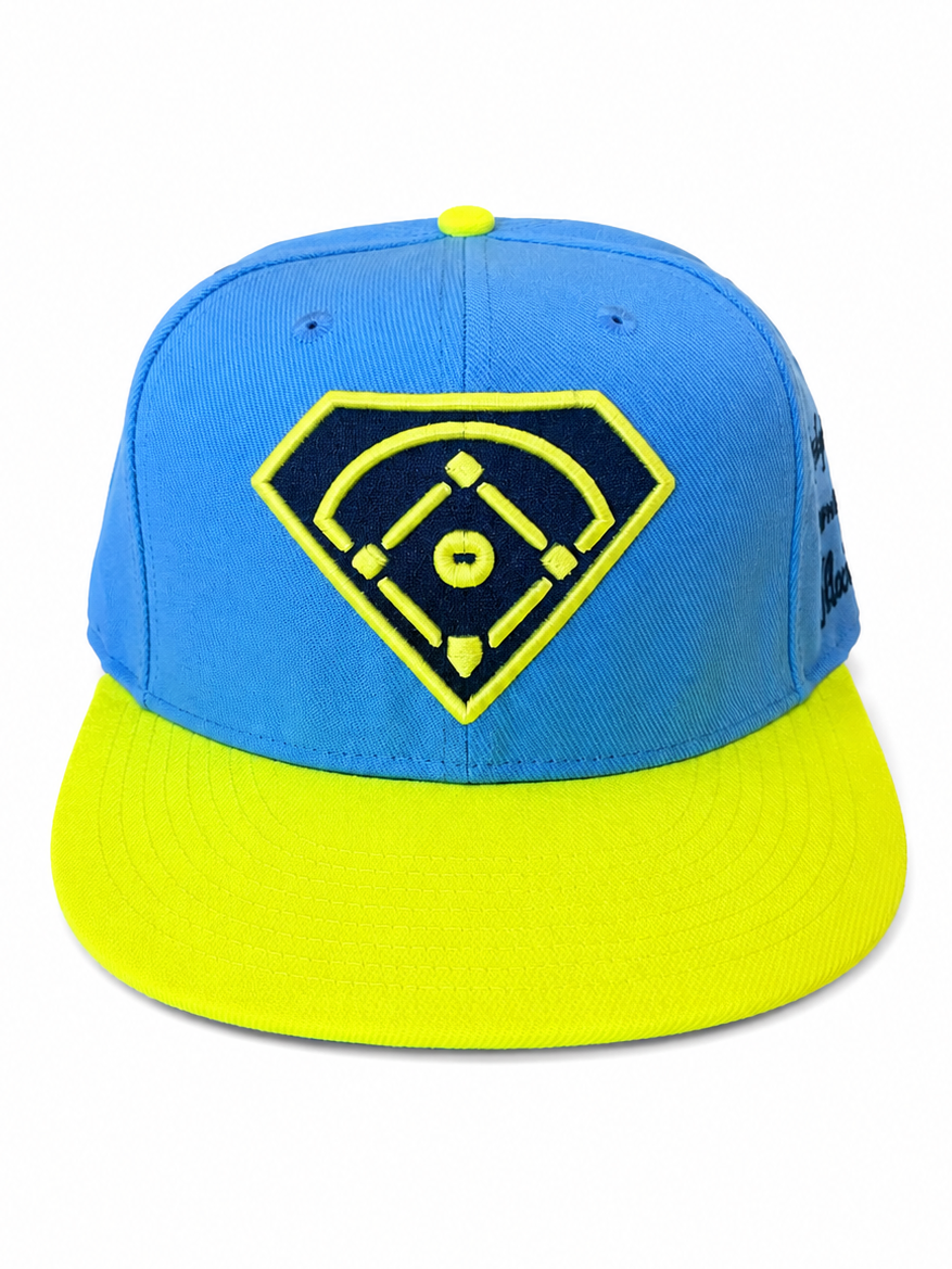 DDC Baby Blue & Neon Hat