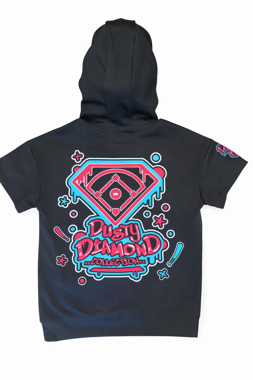 Black Graffiti Hoodie