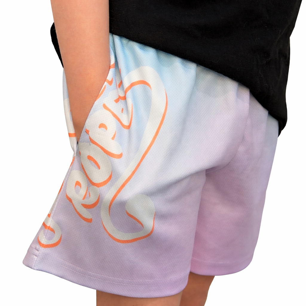 Cotton Candy Frozen Ropes Shorts