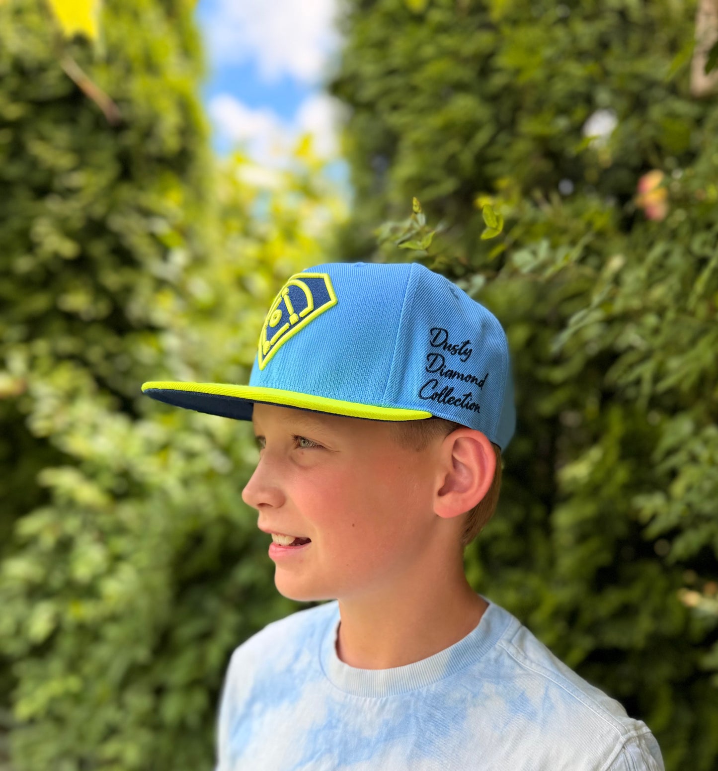 DDC Baby Blue & Neon Hat